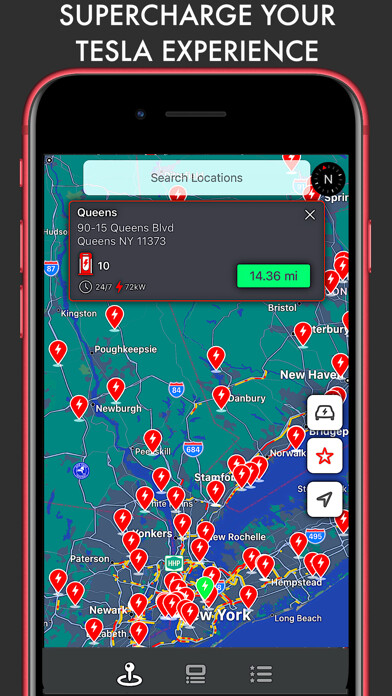 Emulate iPhone app Supercharger for Tesla using MyAndroid Emulate iPhone app Supercharger for Tesla using MyAndroid