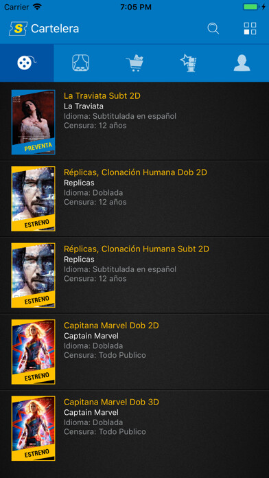 Emulate iPhone app Supercines using MyAndroid Emulate iPhone app Supercines using MyAndroid
