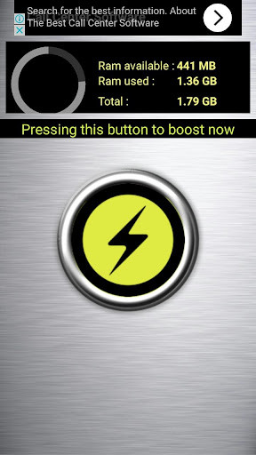Run android online APK Super clean ram speed booster from MyAndroid or emulate Super clean ram speed booster using MyAndroid