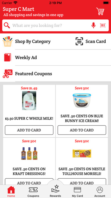 Emulate iPhone app Super C Mart using MyAndroid Emulate iPhone app Super C Mart using MyAndroid