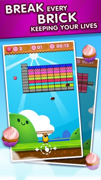 Emulate iPhone app Super Cookie Brick Breaker using MyAndroid Emulate iPhone app Super Cookie Brick Breaker using MyAndroid