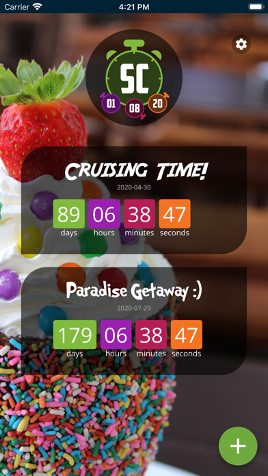 Emulate iPhone app Super Countdown App using MyAndroid Emulate iPhone app Super Countdown App using MyAndroid