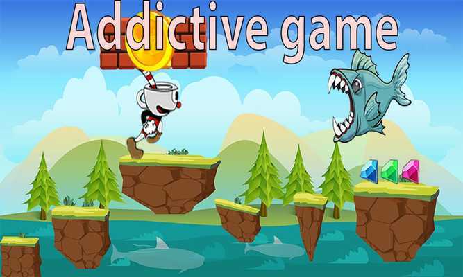 Emulate Android APK Super Cup-head Run : Jungle Adventure World