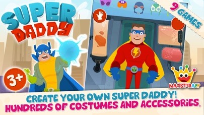 Emulate iPhone app Super Daddy - Dress Up a Hero using MyAndroid Emulate iPhone app Super Daddy - Dress Up a Hero using MyAndroid