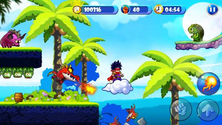 Emulate Android APK Super Dragon Adventures: Goku
