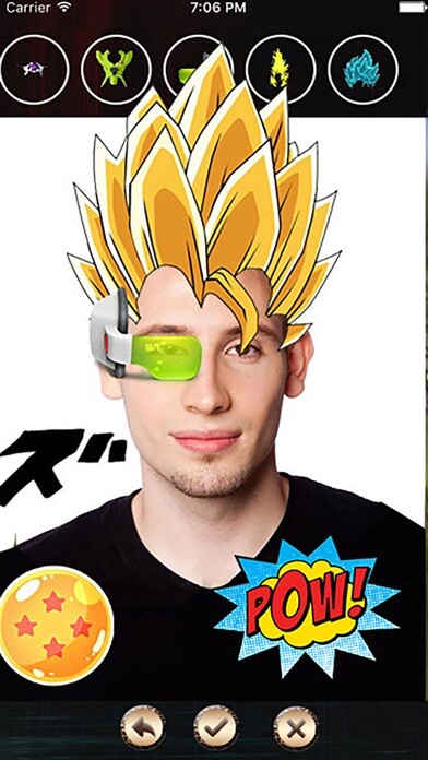 Emulate iPhone app Super Dragon Face (Anime Camera Stickers) using MyAndroid Emulate iPhone app Super Dragon Face (Anime Camera Stickers) using MyAndroid