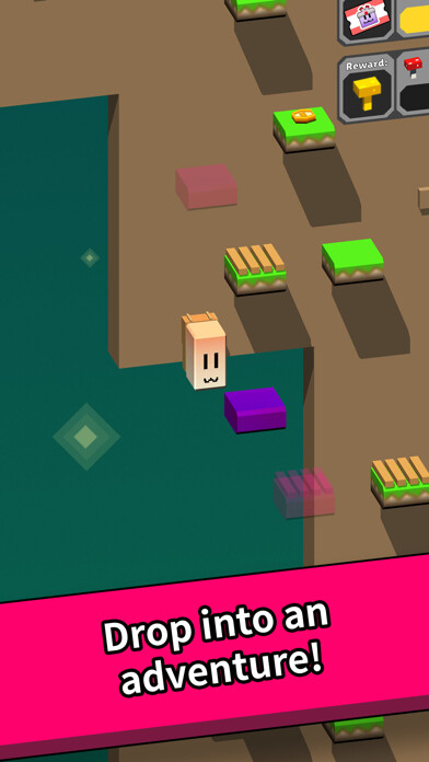 Emulate iPhone app Super Drop Land using MyAndroid
