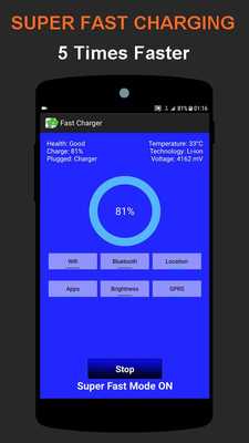 Emulate Android APK Super Fast Charger Plus Battery Saver