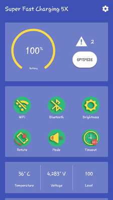 Emulate Android APK Super Fast Charging 5X