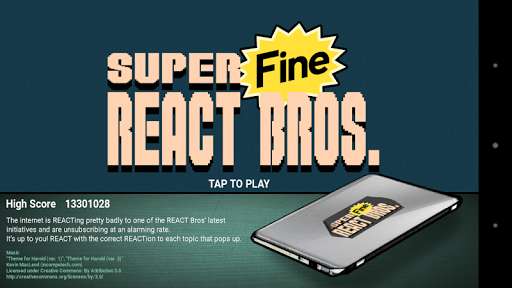 Run android online APK Super Fine React Brothers from MyAndroid or emulate Super Fine React Brothers using MyAndroid
