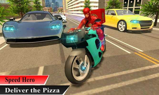 Emulate Android APK Super Flash Speed Hero Pizza Delivery