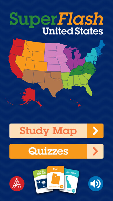 Emulate iPhone app SuperFlash United States using MyAndroid