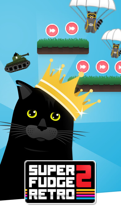 Emulate iPhone app Super Fudge 2: RETRO using MyAndroid