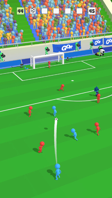 Emulate iPhone app Super Goal - Soccer Stickman using MyAndroid Emulate iPhone app Super Goal - Soccer Stickman using MyAndroid