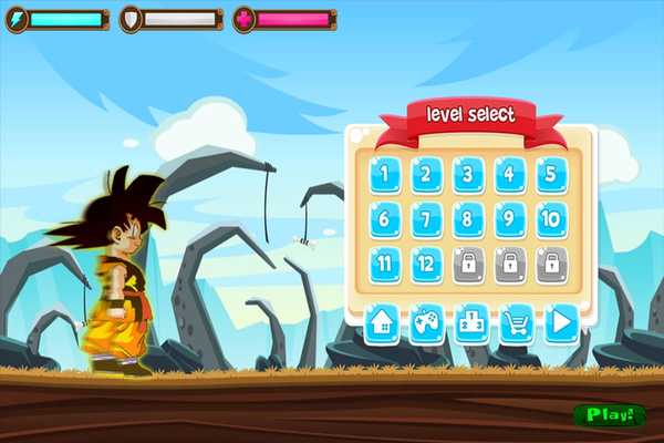 Emulate Android APK Super Goku Running Adventure Emulate Android APK Super Goku Running Adventure