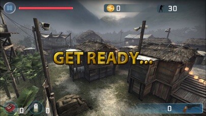 Emulate iPhone app Super Gun - Sniper Shoot:A FPS action war shooting game using MyAndroid