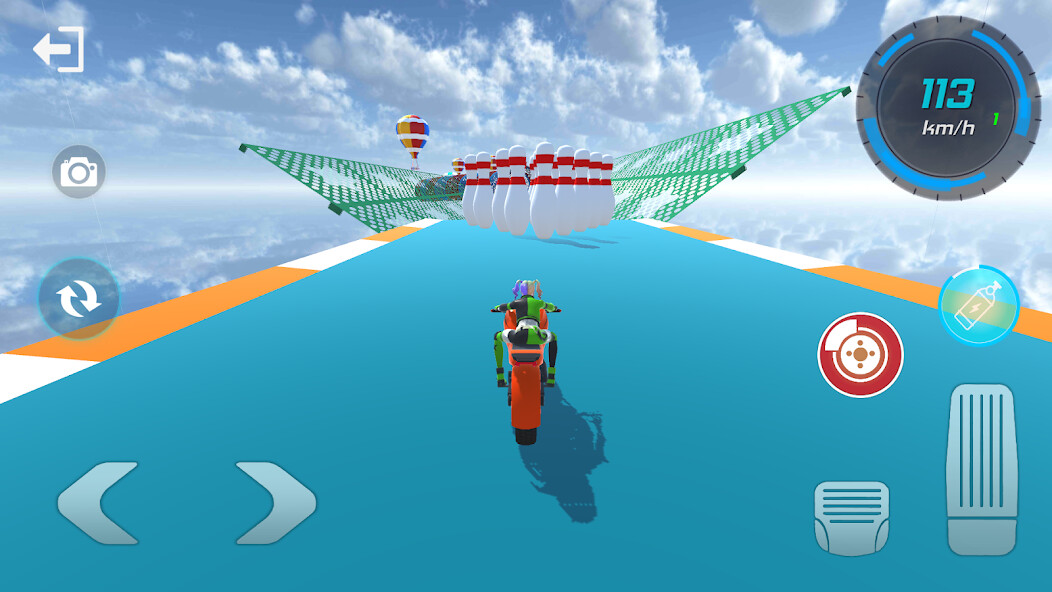 Run android online APK Superhero Bike Stunt Racing from MyAndroid or emulate Superhero Bike Stunt Racing using MyAndroid