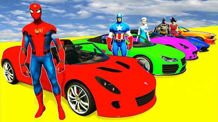 Emulate Android APK Superhero Car Stunt Racing Supercity Color Cars Emulate Android APK Superhero Car Stunt Racing Supercity Color Cars