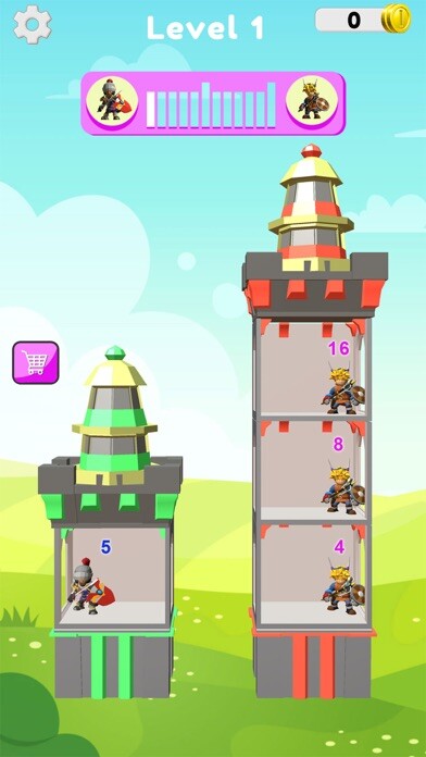 Emulate iPhone app Superhero Castle Tower War using MyAndroid Emulate iPhone app Superhero Castle Tower War using MyAndroid