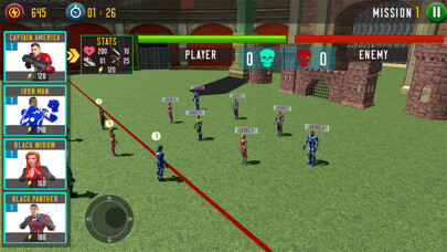 Emulate iPhone app Superhero Clash Battle Games using MyAndroid Emulate iPhone app Superhero Clash Battle Games using MyAndroid