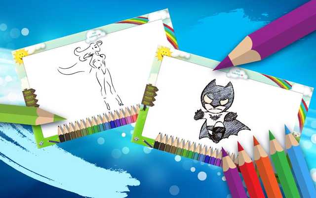 Emulate Android APK Super Hero Coloring Books Emulate Android APK Super Hero Coloring Books