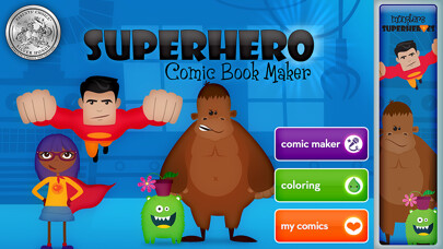 Emulate iPhone app Superhero Comic Book Maker using MyAndroid Emulate iPhone app Superhero Comic Book Maker using MyAndroid