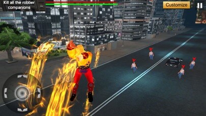 Emulate iPhone app Superhero Crime City Battle using MyAndroid Emulate iPhone app Superhero Crime City Battle using MyAndroid