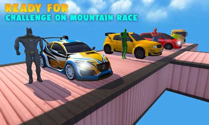 Emulate Android APK Superheroes Car Racer - The Down well Driver