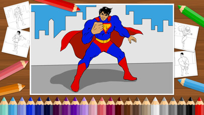 Emulate iPhone app Superheroes - Coloring Book for Little Boys and Kids - Free Game using MyAndroid Emulate iPhone app Superheroes - Coloring Book for Little Boys and Kids - Free Game using MyAndroid
