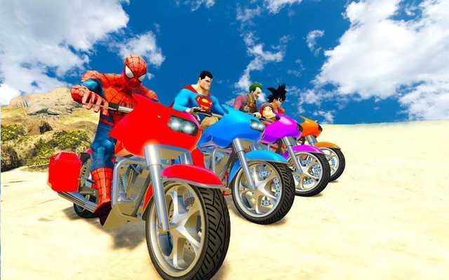 Emulate Android APK Superheroes Downhill Racing Bike Emulate Android APK Superheroes Downhill Racing Bike