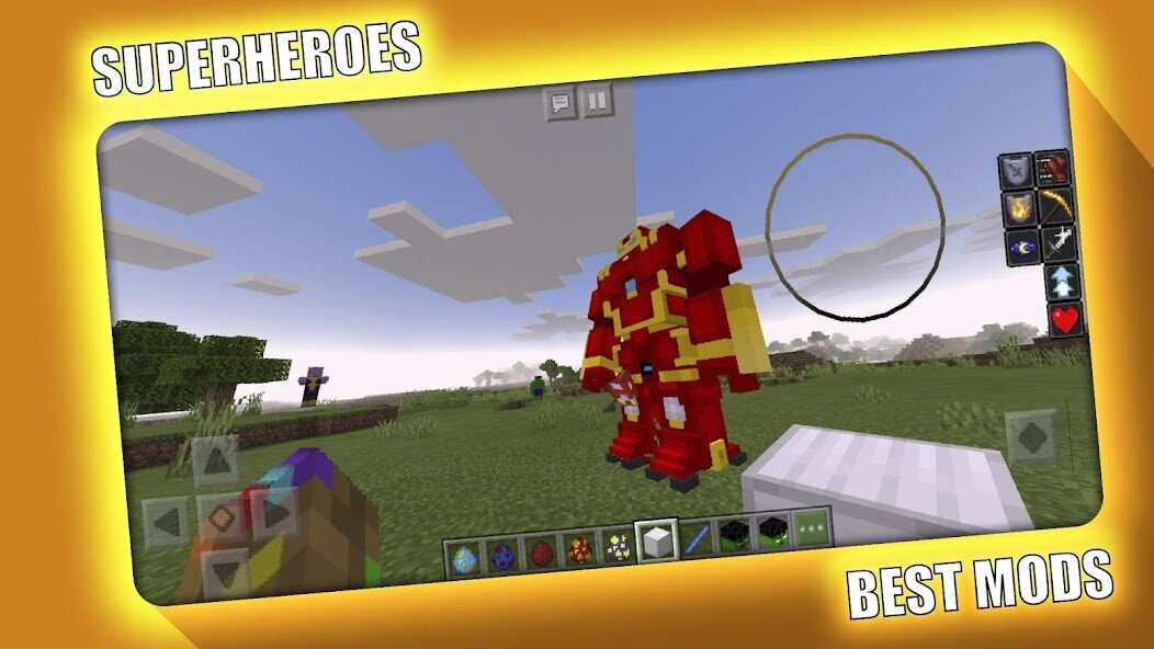 Run android online APK Superheroes Mod for Minecraft PE - MCPE from MyAndroid or emulate Superheroes Mod for Minecraft PE - MCPE using MyAndroid Run android online APK Superheroes Mod for Minecraft PE - MCPE from MyAndroid or emulate Superheroes Mod for Minecraft PE - MCPE using MyAndroid