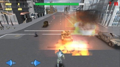 Emulate iPhone app Super Heroes Shooting Game using MyAndroid Emulate iPhone app Super Heroes Shooting Game using MyAndroid