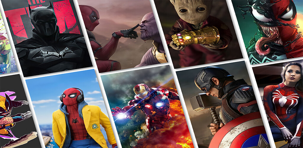Run android online APK SuperHeroes Wallpapers 4K from MyAndroid or emulate SuperHeroes Wallpapers 4K using MyAndroid