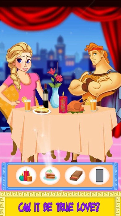 Emulate iPhone app SuperHero Fall In Love using MyAndroid