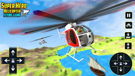 Run android online APK Superhero Helicopter Race from MyAndroid or emulate Superhero Helicopter Race using MyAndroid