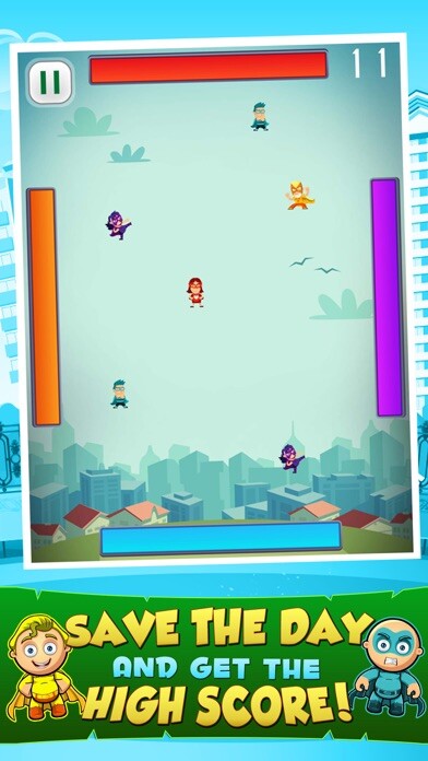 Emulate iPhone app Super Hero Kids using MyAndroid