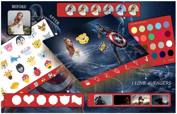 Emulate Android APK Superhero photo frame Super heros photo editor Emulate Android APK Superhero photo frame Super heros photo editor
