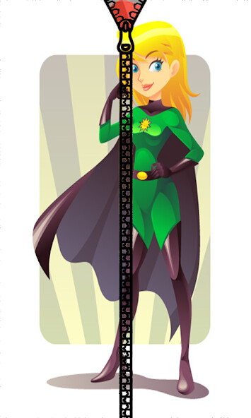 Run android online APK SUPER HERO PRINCESS ZIPPER LOCK SCREEN from MyAndroid or emulate SUPER HERO PRINCESS ZIPPER LOCK SCREEN using MyAndroid