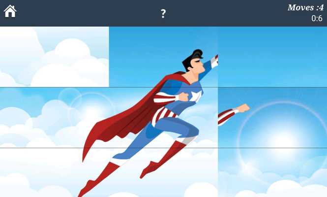 Emulate Android APK Superhero Puzzles