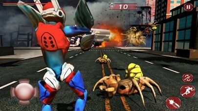 Emulate iPhone app Super Hero Robot Battle Vs Evil Spider Robotics using MyAndroid Emulate iPhone app Super Hero Robot Battle Vs Evil Spider Robotics using MyAndroid