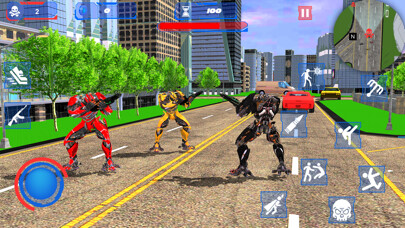 Emulate iPhone app Superhero Robot City Fighter using MyAndroid Emulate iPhone app Superhero Robot City Fighter using MyAndroid
