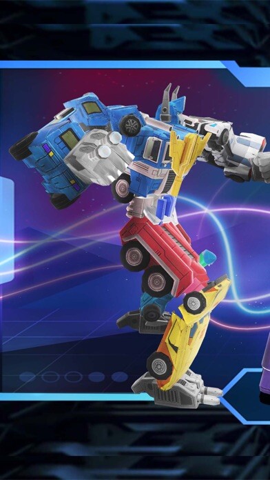 Emulate iPhone app Superhero Robot Merge Master using MyAndroid