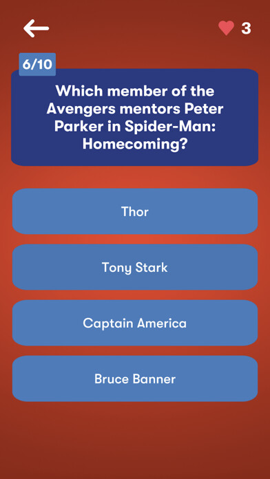 Emulate iPhone app Superheros - Spider Trivia using MyAndroid Emulate iPhone app Superheros - Spider Trivia using MyAndroid