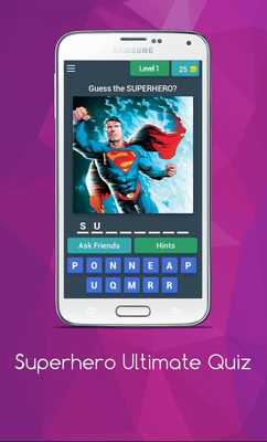Emulate Android APK Superhero Ultimate Quiz