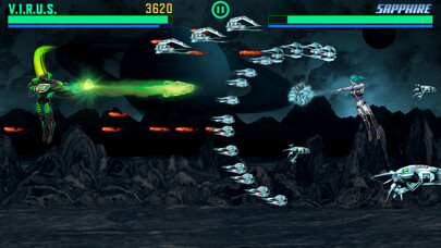 Emulate iPhone app Super Hero Wars - Uber Mutants using MyAndroid