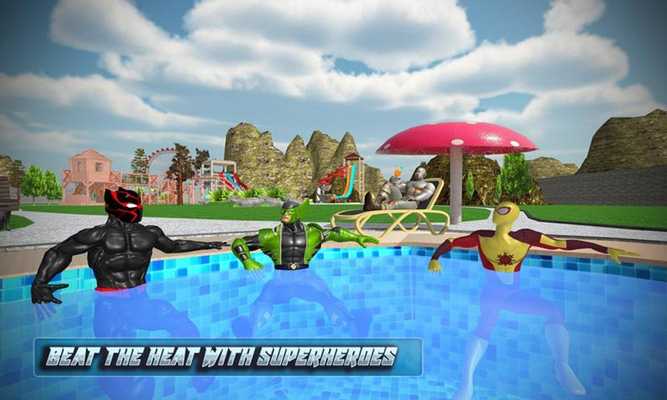 Emulate Android APK Super Hero Water Slide: Water Park Adventure Game Emulate Android APK Super Hero Water Slide: Water Park Adventure Game
