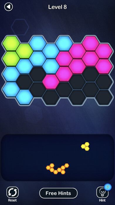 Emulate iPhone app Super Hex Block Puzzle - Hexa using MyAndroid Emulate iPhone app Super Hex Block Puzzle - Hexa using MyAndroid