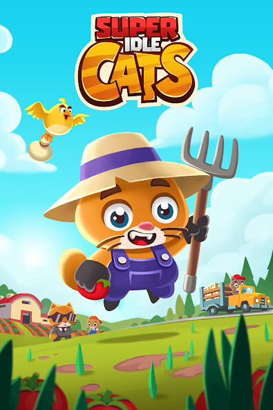 Run android online APK Super Idle Cats - Farm Tycoon Game from MyAndroid or emulate Super Idle Cats - Farm Tycoon Game using MyAndroid