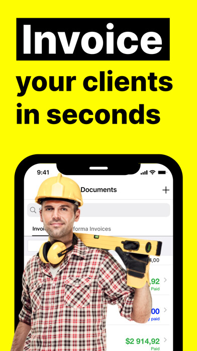 Emulate iPhone app Super Invoice Maker App 2 go using MyAndroid Emulate iPhone app Super Invoice Maker App 2 go using MyAndroid