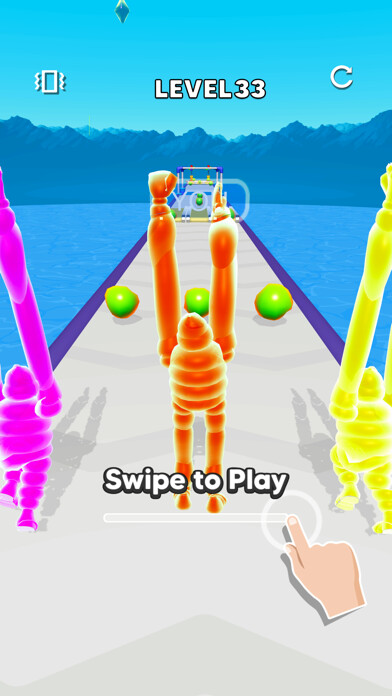 Emulate iPhone app Super Jelly! using MyAndroid